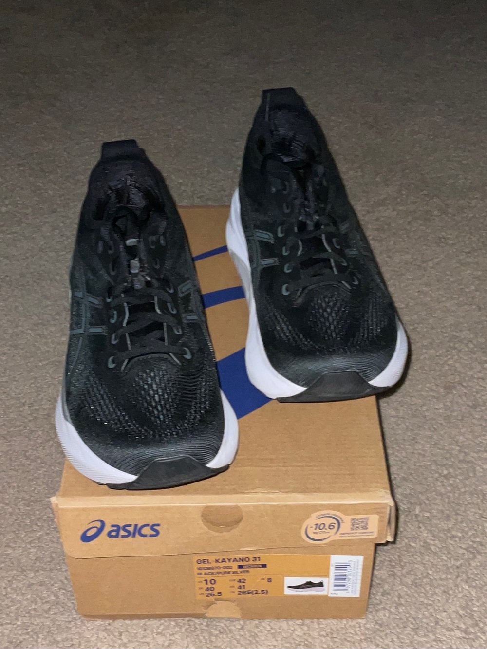 Women’s Asics Kayano 31 size 10